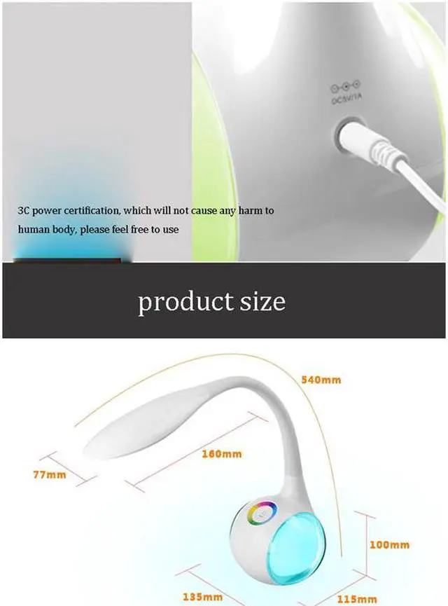 Alt view image 4 of 6 - F06 Smart Home Baby Monitor Table Lamp WIFI Camera IP Remote View On AZcam  APP For IOS Android Phone 32G Memory Inside To Record 15 Days Support  Cloud Storage Kid Learning Video Recorder Spy Cam