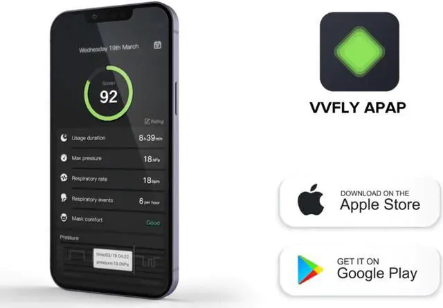 Alt view image 4 of 7 - YA50 Vvfly Apap Device Sleepbreath Smart Electronic Muscle Stimulator Sleep Snore Stopper Natural Sleeping Soft Portable Travel Snore Cicrle