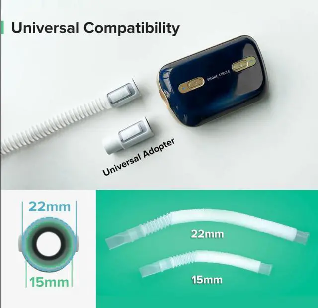 Alt view image 6 of 7 - YA50 Vvfly Apap Device Sleepbreath Smart Electronic Muscle Stimulator Sleep Snore Stopper Natural Sleeping Soft Portable Travel Snore Cicrle