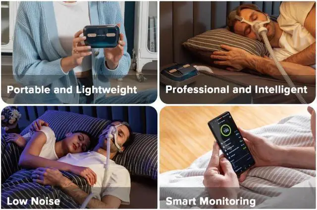 Alt view image 5 of 7 - YA50 Vvfly Apap Device Sleepbreath Smart Electronic Muscle Stimulator Sleep Snore Stopper Natural Sleeping Soft Portable Travel Snore Cicrle