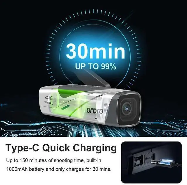 Alt view image 4 of 7 - EP8 Headwear Action Camera Wifi Sports Video Phone Recorder Body Camera Riding Outdoor Camcorder