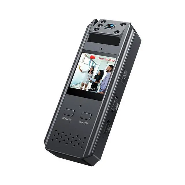 Alt view image 6 of 7 - E780 2K HD Image Quality CCTV Body Chest Camera Police Mini IR Night Vision Anti-shake One-key Video Voice Recorder Camcorder Security With Screen