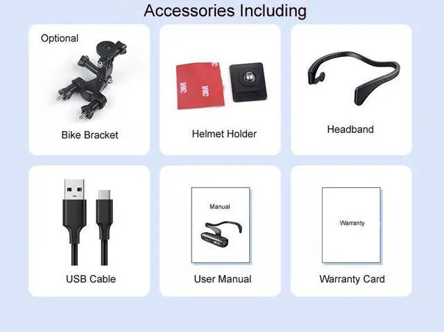 Alt view image 7 of 7 - Smart Outdoor Sports 4K Head Wearable Camera WiFi Digital Camcorder Profissional Gimbal Anti Shake