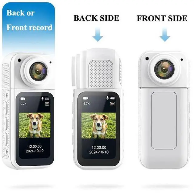 Alt view image 5 of 7 - S70 Thumb Action Camera Wireless WIFI Magnetic Suction Neck Mini Cam Wearable Camcorder Sports DV Cycling Small BodyCam Outdoor Video Recorder