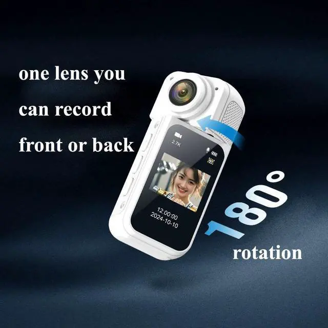 Alt view image 2 of 7 - S70 Thumb Action Camera Wireless WIFI Magnetic Suction Neck Mini Cam Wearable Camcorder Sports DV Cycling Small BodyCam Outdoor Video Recorder