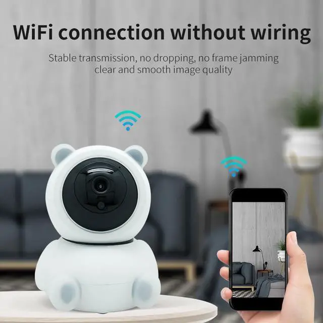 Alt view image 6 of 7 - Wireless WIFI Camera IP P2P CCTV Cam Baby Monitor Surveillance HD H.264130MP Lens IR Night Vision for Android or IOS