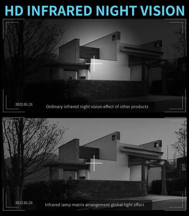 Alt view image 3 of 7 - Wireless WIFI Camera IP P2P CCTV Cam Baby Monitor Surveillance HD H.264130MP Lens IR Night Vision for Android or IOS