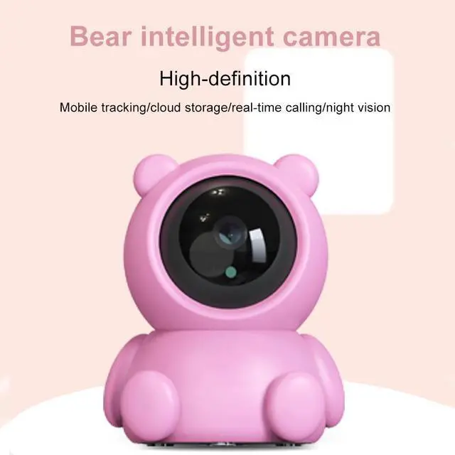 Main image of Wireless WIFI Camera IP P2P CCTV Cam Baby Monitor Surveillance HD H.264130MP Lens IR Night Vision for Android or IOS Pink Color