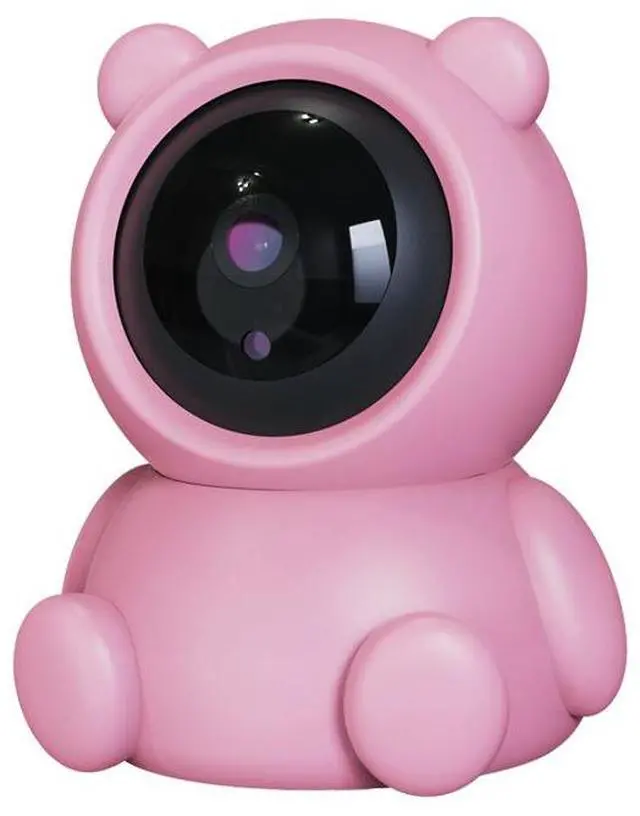 Alt view image 6 of 7 - Wireless WIFI Camera IP P2P CCTV Cam Baby Monitor Surveillance HD H.264130MP Lens IR Night Vision for Android or IOS Pink Color