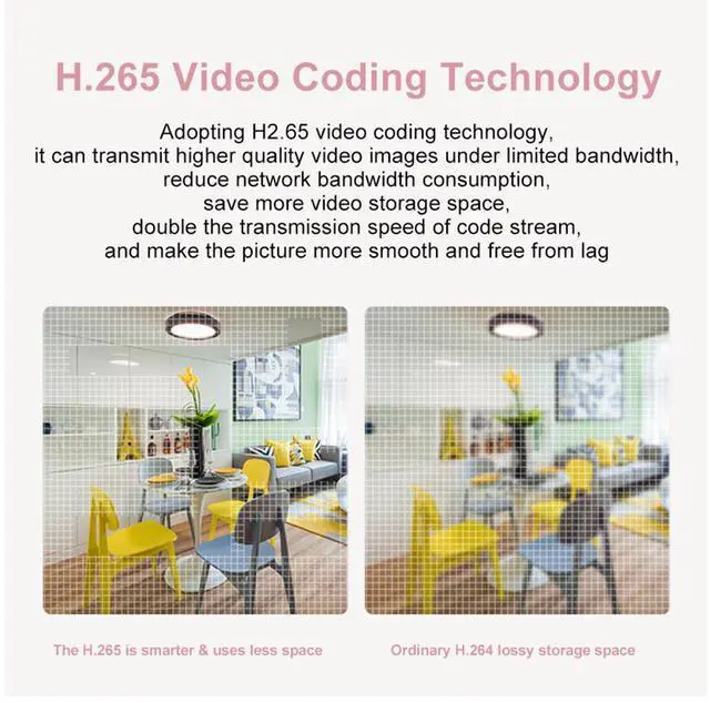 Alt view image 5 of 7 - Wireless WIFI Camera IP P2P CCTV Cam Baby Monitor Surveillance HD H.264130MP Lens IR Night Vision for Android or IOS Pink Color