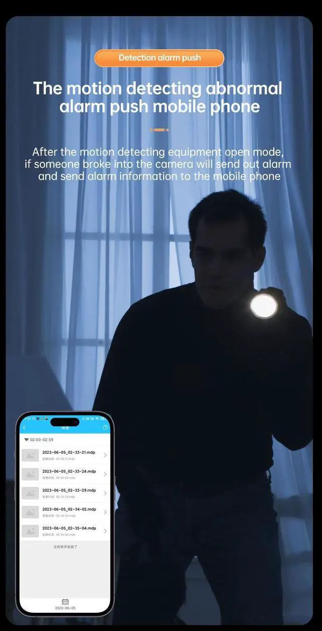 Alt view image 7 of 7 - F15 Smart Home Baby Monitor Table Lamp WIFI Camera IP Remote View For IOS Android Phone 32G Memory Inside To Record 15 Days Support Cloud Storage Kid Learning Video Recorder Spy Cam