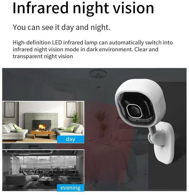 Alt view image 3 of 7 - A3 Mini CCTV Camera WIFI Ultra Small Camcorder Portable Video Recorder PIR Body Sensor Motion Detection Alarm IR Night Vision