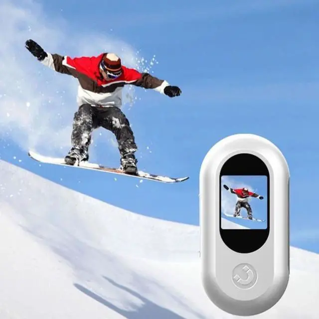 Alt view image 3 of 7 - PX10 HD 1080P Thumb Action Camera Anti-shake Video Driving Recorder Riding Pocket Body Camera with Magnetic Back Clip Sports Cam