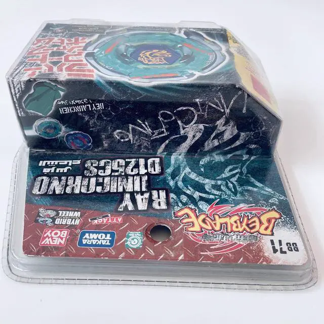 Alt view image 6 of 6 - Takara Tomy Starter Bb71 Metal Fight Beyblade Ray Unicorno D125Cs Vintage Super Rare Sealed Genuine