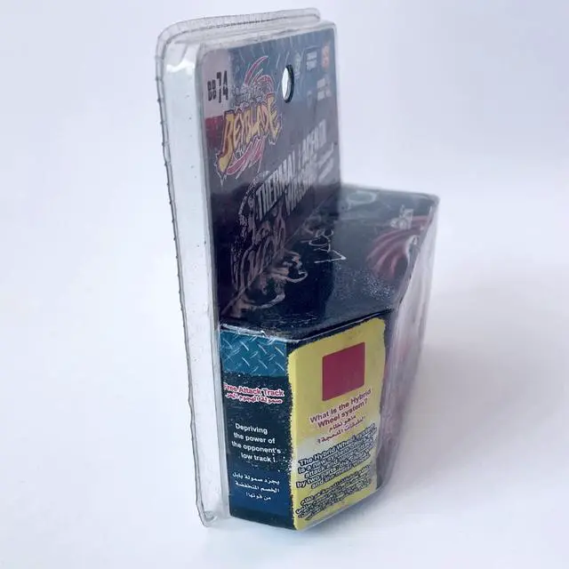 Alt view image 4 of 6 - Takara Tomy Beyblade Metal Fight NEWBOY BB74 Thermal Lacerta complete Starter set WA130HF Spinniong Top Toupie Gyroscope