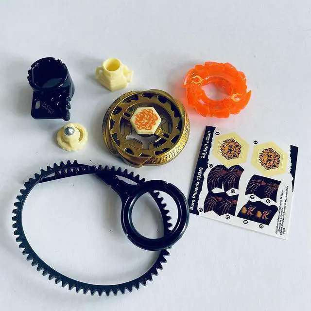 Alt view image 4 of 5 - Beyblade Metal Fight BB-59 Burn Fireblaze / Phoenix 135MS