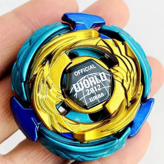 Alt view image 4 of 7 - Golden Wing Pegasus / Pegasis S130RB, Memorial Version, Metal Fury Beyblade Booster