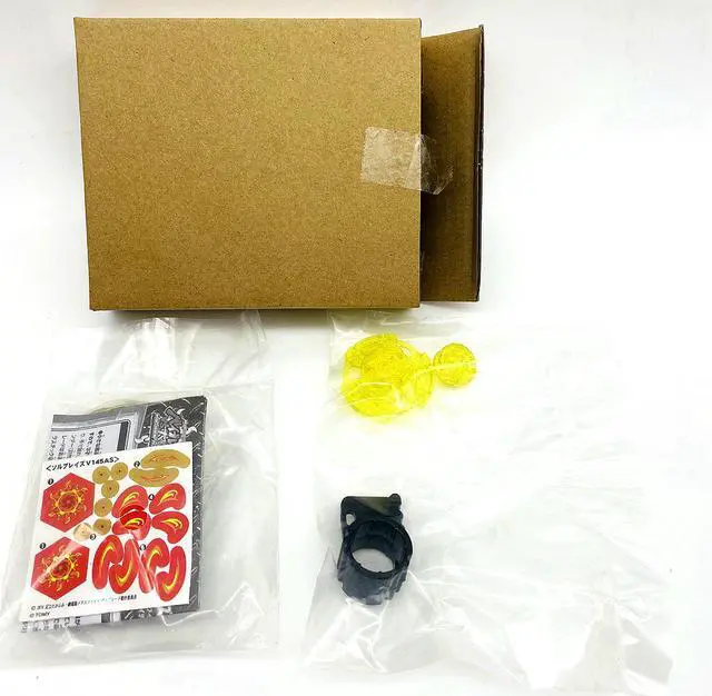Alt view image 7 of 7 - TAKARA TOMY Sol Blaze V145AS, Gold Version, Metal Masters Beyblade