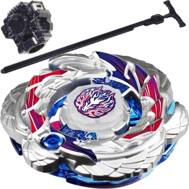 Alt view image 4 of 4 - Takara Tomy Beyblade Metal Battle Fusion Top BBG26 ZERO G SAMURAI PEGASIS W105R2F with CONPACT LAUNCHER
