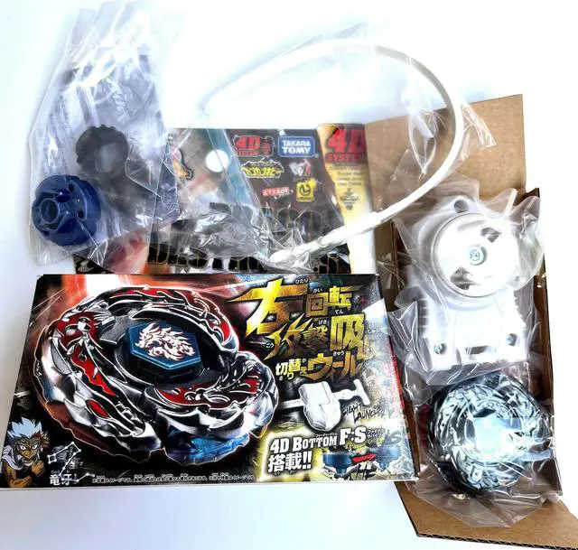 Alt view image 5 of 6 - Takara Tomy Beyblade Metal Battle Fusion Top BB108 L- DRAGO DESTROY F: S 4D SISTEM WITH Light Launcher