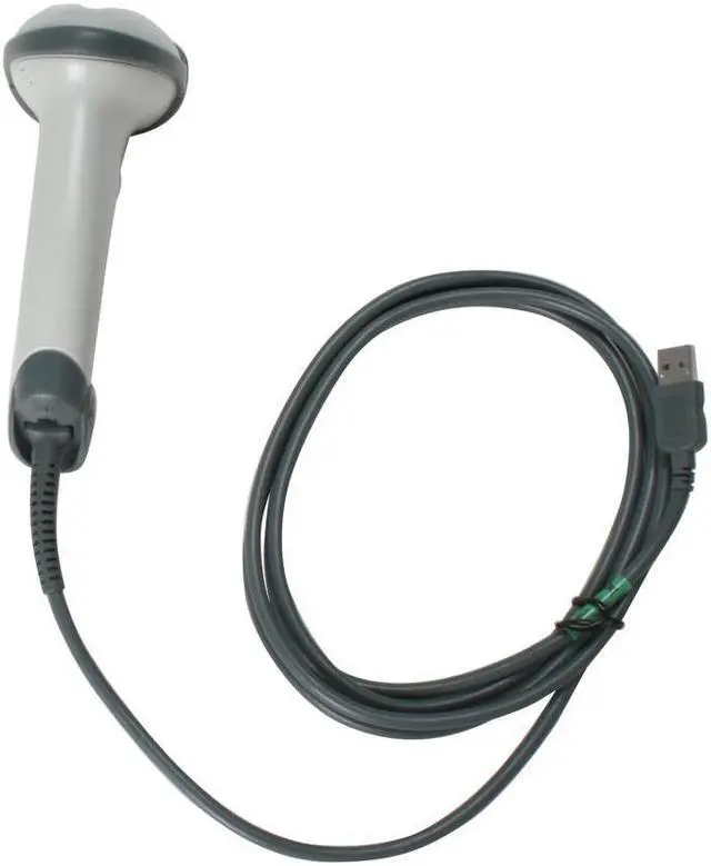 Alt view image 7 of 7 - Symbol LS2208 BarCode Scanner HandHeld RJ45 To USB Black w/Stand LS2208-SR20001R-UR LS2208-SR