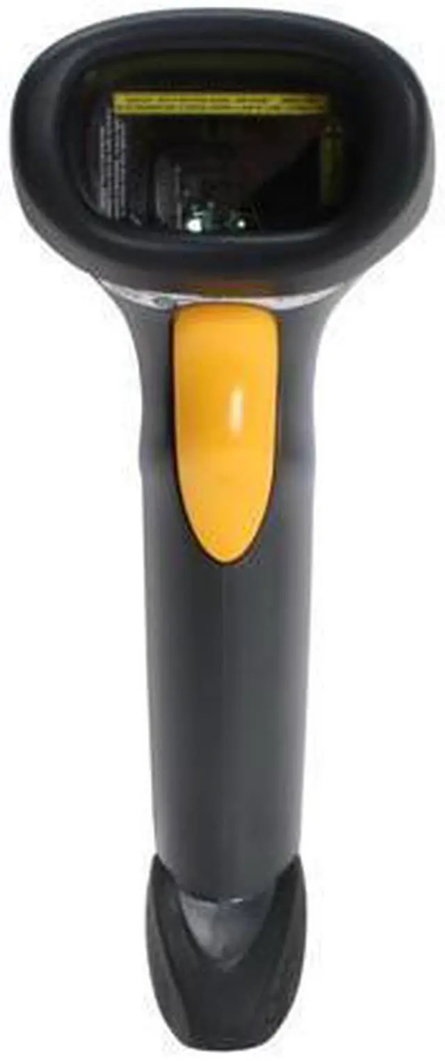 Alt view image 2 of 7 - Zebra Symbol LS2208 Corded Handheld 1D Laser Barcode Scanner, LS2208-SR USB, RS232, KBW, TGCS (IBM) 46XX over RS485, USB Kit, Black - LS2208-SR20007R-NA