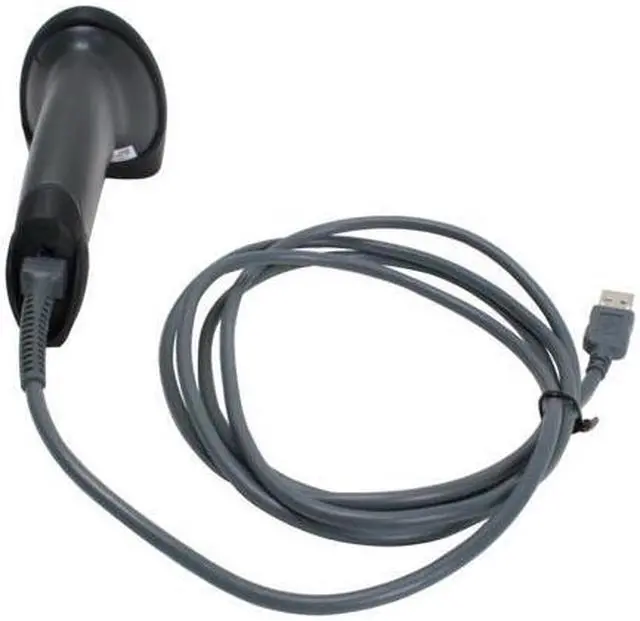 Alt view image 6 of 7 - Zebra Symbol LS2208 Corded Handheld 1D Laser Barcode Scanner, LS2208-SR USB, RS232, KBW, TGCS (IBM) 46XX over RS485, USB Kit, Black - LS2208-SR20007R-NA
