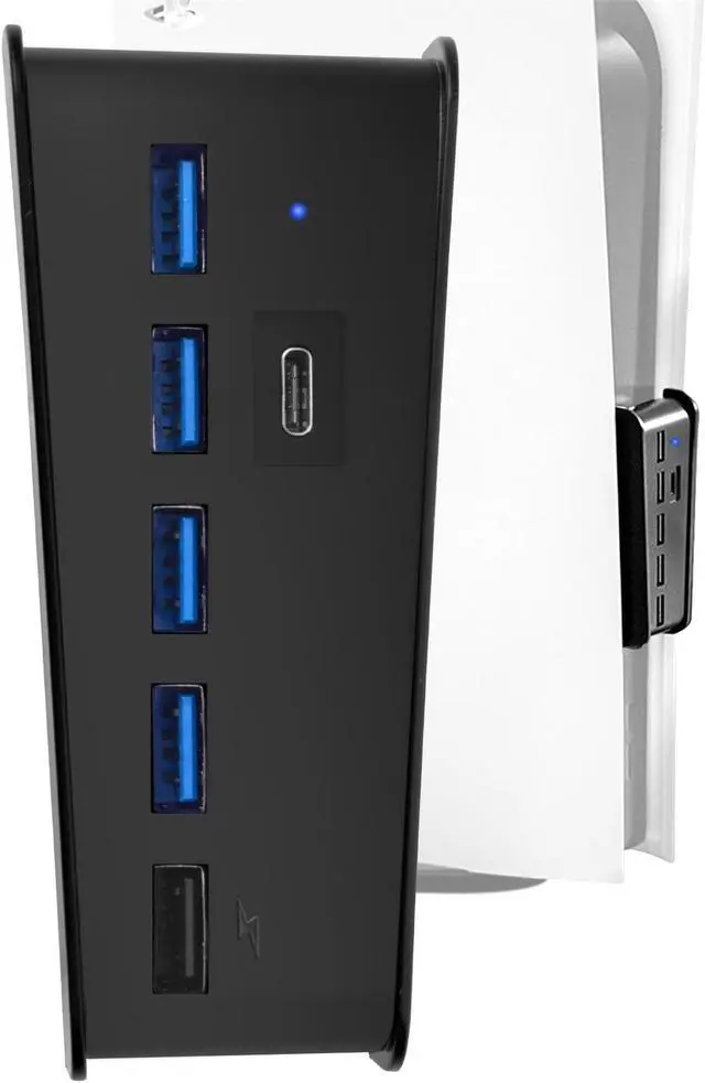 Main image of Multiport USB Hub for PS5 Console, Joso High-Speed Expands Game Console Ports Adapter with 5 Port USB Hub and Fast Charging Splitter for PlayStation 5 Dualsence Game Console