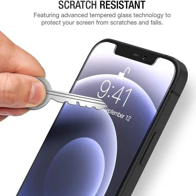 Alt view image 5 of 7 - XDesign Glass Screen Protector Designed for iPhone 11 and iPhone XR (3-Pack) 6.1-inch Tempered Glass with Touch Accurate/Impact Absorb + Easy Installation Tray [Fit with Most Cases]- 3 Pack