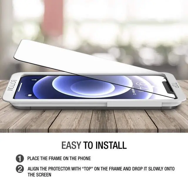Alt view image 6 of 7 - XDesign Glass Screen Protector Designed for iPhone 11 and iPhone XR (3-Pack) 6.1-inch Tempered Glass with Touch Accurate/Impact Absorb + Easy Installation Tray [Fit with Most Cases]- 3 Pack