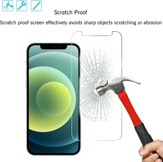 Alt view image 3 of 6 - 3 Pack Screen Protector for iPhone 11 / iPhone XR Tempered Glass