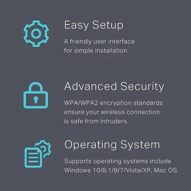 Alt view image 7 of 7 - USB WiFi Adapter for PC(TL-WN725N) N150 Wireless Network Adapter for Desktop - Nano Size WiFi Dongle for Windows 11/10/7/8/8.1/XP/ Mac OS 10.9-10.15 Linux Kernel 2.6.18-4.4.3 2.4GHz Only