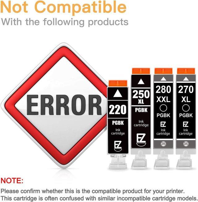 Refillable Ink Cartridge Canon PIXMA MG6120 MG6220 MG8120 MG82220 Which