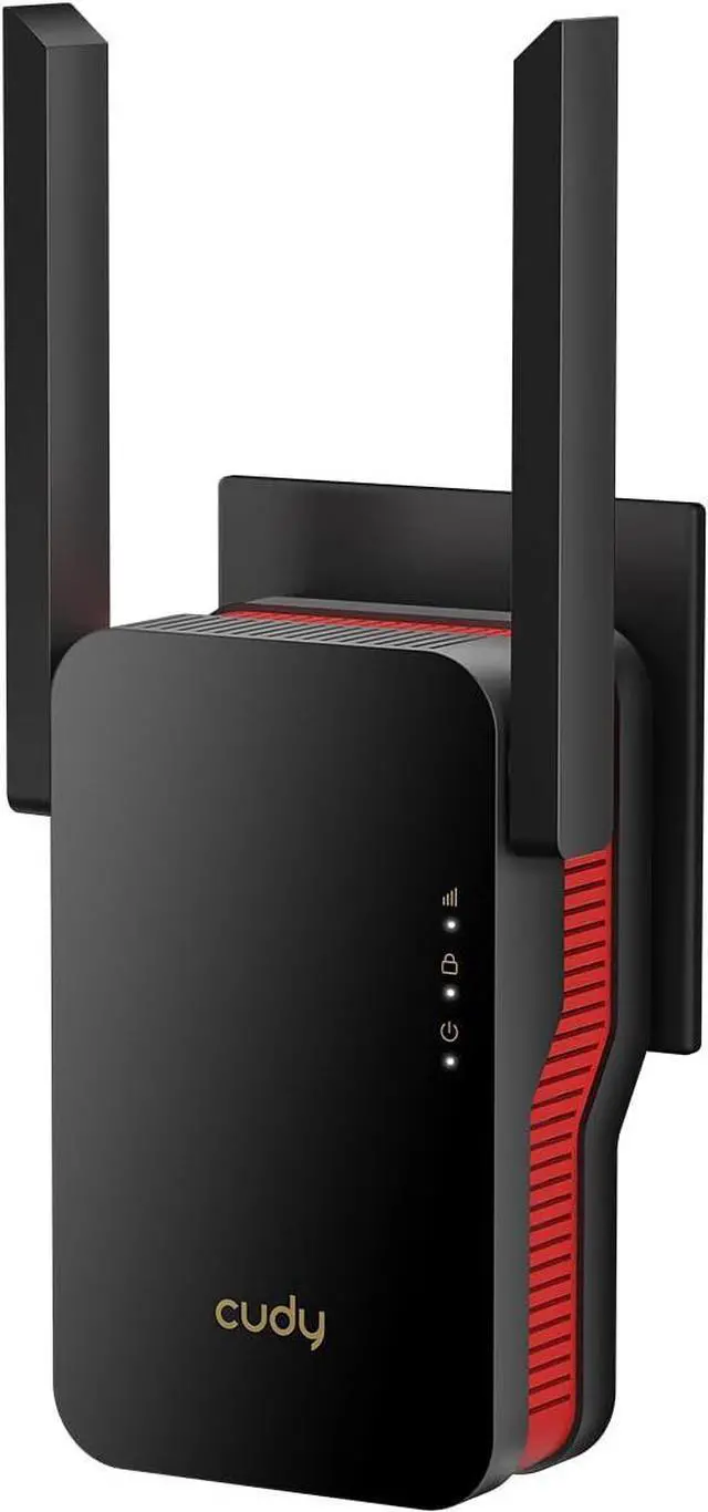 Main image of Cudy AX3000 Dual Band Wi-Fi 6 Extender, WiFi 6 Repeater Coverage up to 3000 Sq.Ft. and 70 Devices, 802.11ax, 160MHz, MU-MIMO, Beamforming, OFDMA, WPA3