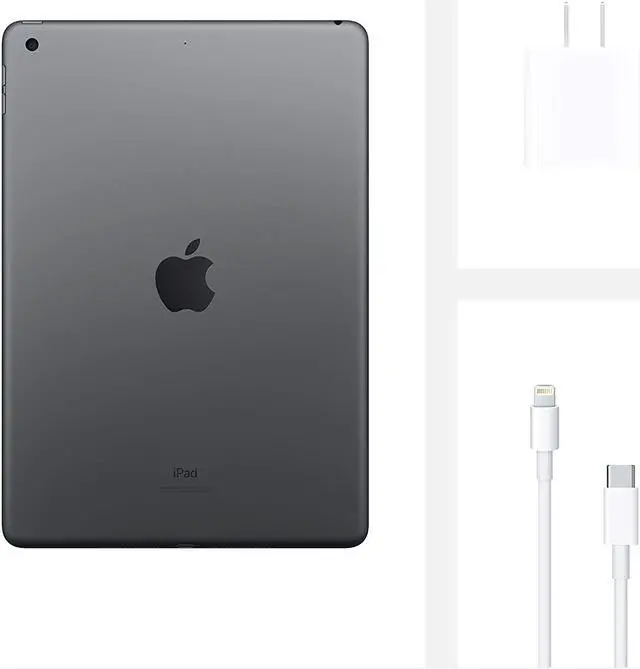 Alt view image 4 of 20 - 2020 Apple - 10.2-Inch iPad (8th Generation, Latest Model) with Wi-Fi - 32GB - Space Gray-MYL92LL/A