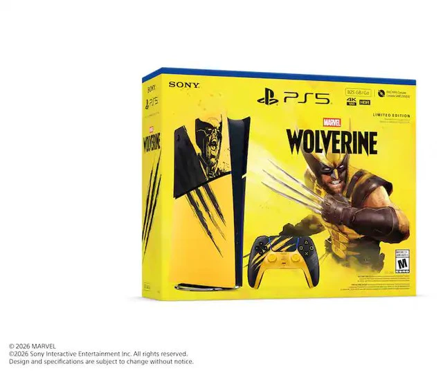 Alt view image 5 of 5 - PlayStation 5 Digital Edition Marvels Wolverine Battle Limited Edition Bundle