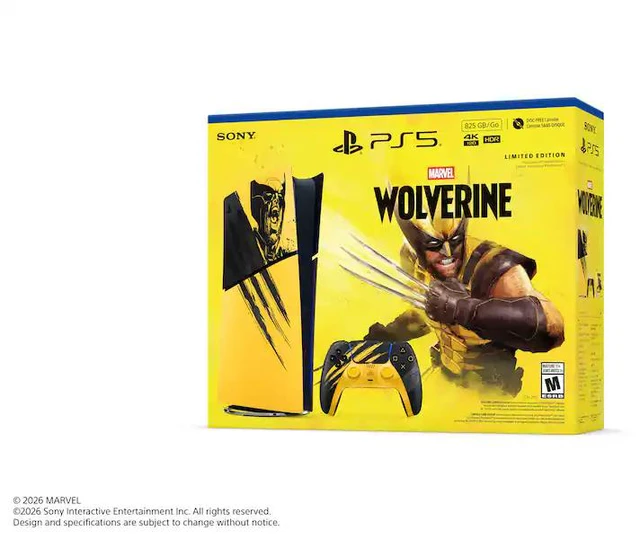Alt view image 3 of 5 - PlayStation 5 Digital Edition Marvels Wolverine Battle Limited Edition Bundle