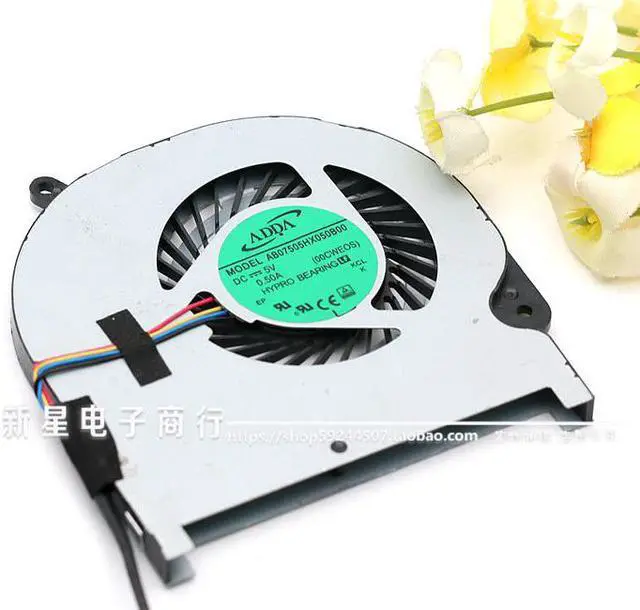Main image of laptop fan AB07505HX050B00 DC5V 0.50A Toshiba notebook built-in CPU cooling fan