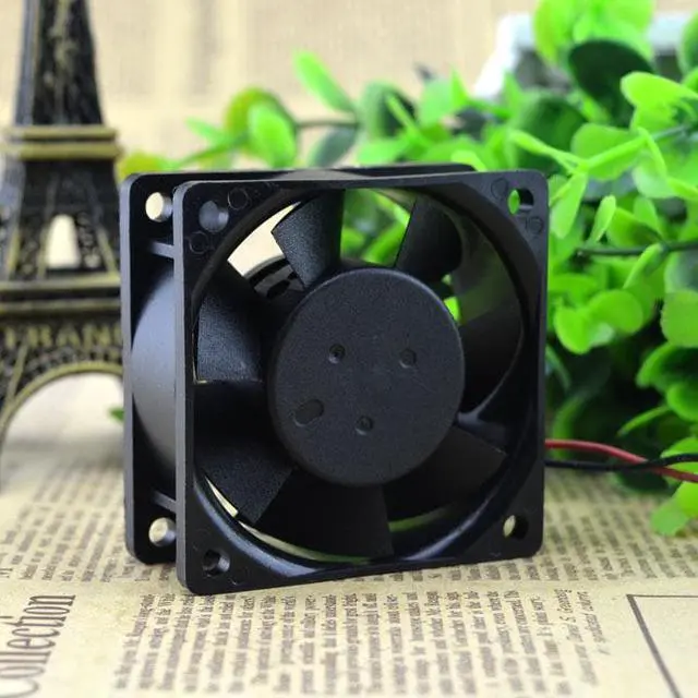 Alt view image 2 of 2 - DC 24V cooling fan 60mm For delta DFB0624H 24V 0.11A 6CM 6025 60X60X25MM 2-wire inverter ultra-quiet cooling fan