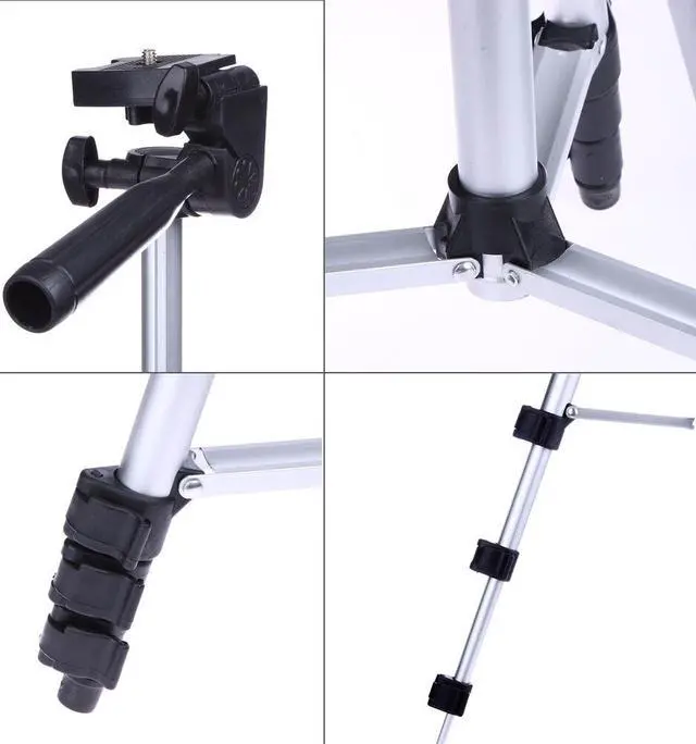 Alt view image 5 of 6 - 1M Tripod for Mobile Phone Tablet iPad Tripod for News Interview Live Speech Tripod