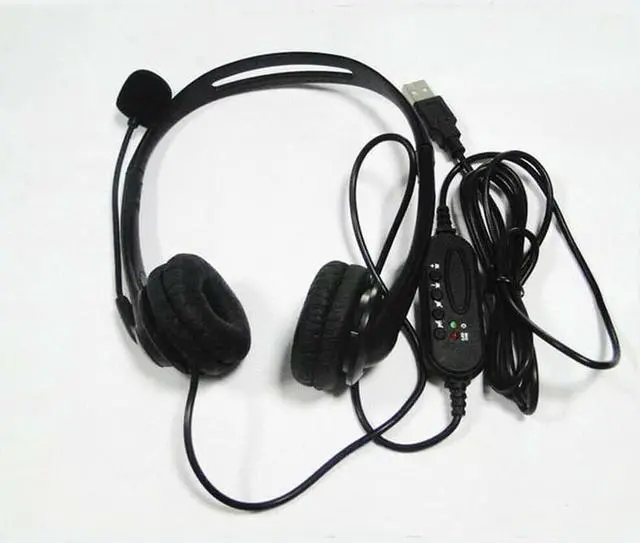 Alt view image 5 of 5 - USB Headset with Microphone