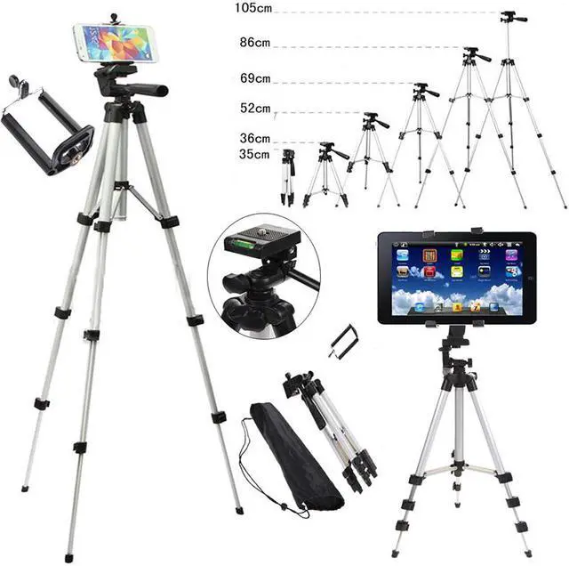 Main image of 1M Tripod for Mobile Phone Tablet iPad Tripod for News Interview Live Speech Tripod