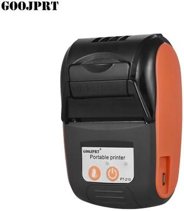 Main image of GOOJPRT PT-210 Portable Thermal Printer Handheld 58mm Receipt Printer for Retail Stores Restaurants Factories Logistics