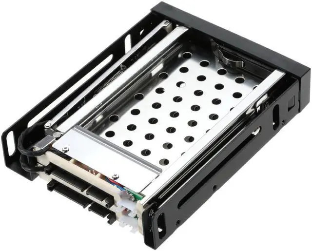 Alt view image 5 of 7 - Dual Bay 2.5" Inch SATA III Hard Drive HDD & SSD Tray Caddy Internal Mobile Rack Enclosure Docking Station Hot Swap
