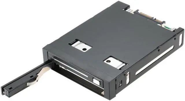 Alt view image 2 of 7 - Dual Bay 2.5" Inch SATA III Hard Drive HDD & SSD Tray Caddy Internal Mobile Rack Enclosure Docking Station Hot Swap
