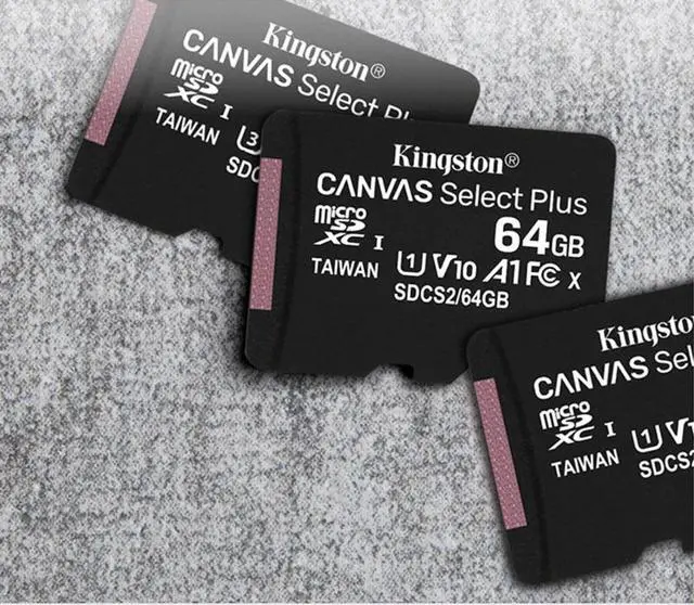 Alt view image 4 of 6 - Kingston SDCS2 Class 10 High Speed 64GB Micro SD Card / TF Card Memory Card for Smartphones, Dashcam