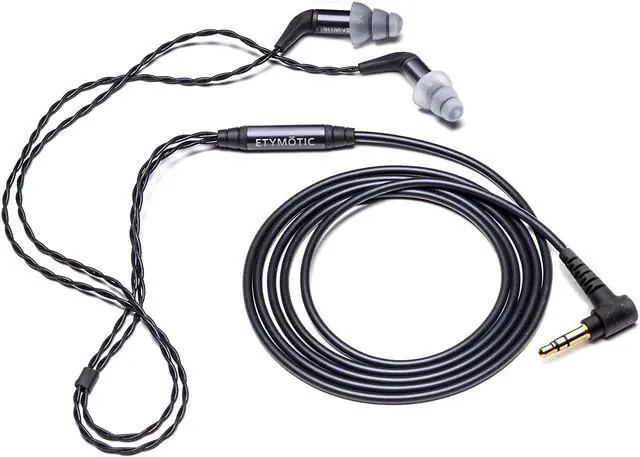 Alt view image 6 of 17 - Etymotic Research ER4SR Studio Reference Precision Matched In-Ear Earphones (Detachable Balanced Armature Drivers, Noise Isolating, High Fidelity, World Leader Response Accuracy)