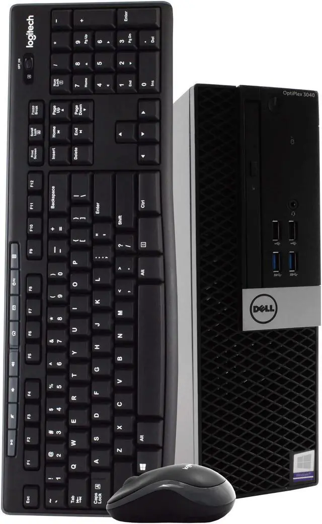 Alt view image 5 of 6 - Dell OptiPlex 3040 Desktop Computer PC, 3.20 GHz Intel i5 Quad Core Gen 6, 16GB DDR3 RAM, 512GB Solid State Drive Hard Drive, Windows 10 Professional 64bit