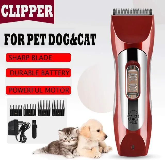 Main image of Low-noise Pet Hair Clipper Remover Cutter Grooming Cat Dog Hair Trimmer Electrical Pets Hair Cut Machine