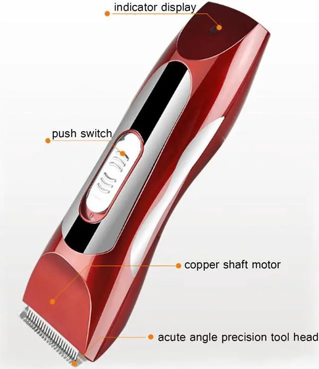 Alt view image 4 of 5 - Low-noise Pet Hair Clipper Remover Cutter Grooming Cat Dog Hair Trimmer Electrical Pets Hair Cut Machine